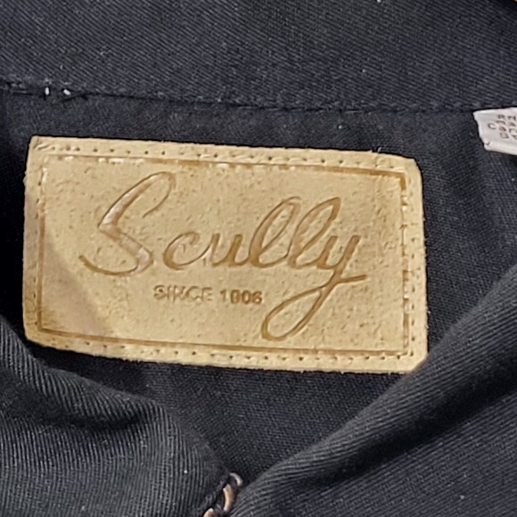 Scully Western Shirt Mens XL Embroidered Floral Cowboy Rodeo Pearl Snap - Picture 8 of 15